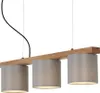 Pendelleuchte Höhenverstellbar E14 25 W grau Produktbild-Vorschau 1