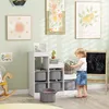 AIYAPLAY Meuble de rangement pour jouets avec 6 bacs Voir les images du produit 2
