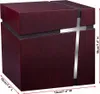 Ascheurne Mit Kreuz Aschenschachtel. Bestattungsurne Mit Produktbild-Vorschau 2