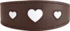 Hunter Windhundhalsband Love braun/schwarz Produktbild-Vorschau 1