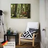 ARTland Leinwandbild Hirsch 4 - Wald Größe: 80x60 cm Produktbild-Vorschau 5