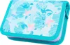 A pencil case with a mermaid and floral pattern. Anteprima dell’immagine prodotto