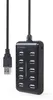 gembird 10-Port USB 2.0 Hub, schwarz Náhled obrázku produktu 2