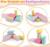 COSTWAY 6 PCS. Blocchi da costruzione in schiuma, blocchi Anteprima dell’immagine prodotto 3