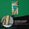 Wandbild Leinwand Bilder mit Uhr 30x60 Kunst Produktbild-Vorschau 5