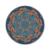 MuchoWow® Mauspad Mousepad Mandala - Orange - Blau - Muster Produktbild-Vorschau 1