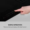 A close-up view of a person's finger interacting with a digital control panel. Náhľad obrázku produktu