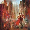 ARTland Wandbild, selbstklebend Tango Abstrakt Größe: 30x30 Produktbild-Vorschau 1