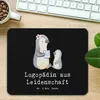 Mr. & Mrs. Panda Mauspad Logopädin Leidenschaft - Schwarz - Produktbild-Vorschau 2