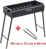 Mangal - Grillmeister, klappbar, 2 mm Stahl, 90 cm Produktbild-Vorschau 1