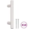 vidaXL Poignées de meubles 10 pcs. argent 64 mm acier Voir les images du produit 9