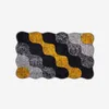 Mijolnir, Circle - Yellow, Tapis de bain, jaune, polyester, Voir les images du produit 2