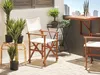 BELIANI Gartenstühle 2er Set Dunkles Akazienholz mit Produktbild-Vorschau 4