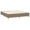 The Living Store Boxspringbett mit Matratze & LED Taupe Produktbild-Vorschau 6