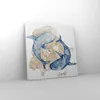 Bild auf Leinwand - Leinwandbild - Einteilig - Wal Aquarell Produktbild-Vorschau 4