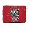 MuchoWow® Laptop Hülle 14 ZollRadio - Totenkopf - Vintage Produktbild-Vorschau 1