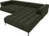 99rooms Ferrano Ecksofa Chenille EDEN Olive Rechts mit Produktbild-Vorschau 12