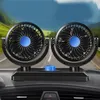 Dvouhlavý USB ventilátor pro přístrojovou desku automobilu Náhled obrázku produktu 4