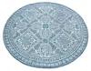 Teppich SISAL LOFT 21193 BOHO Kreis elfenbein/silber/blau Produktbild-Vorschau 1