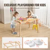 VEVOR Toddler Sensory Table Table d'activités avec 3 bacs Voir les images du produit 4