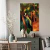 Italienischer Leinwand Leinwandbild - Sonniger Weg (August Produktbild-Vorschau 4