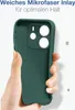 A hand holding a green phone case. Produktbild-Vorschau