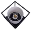 Lampe de table, textile blanc, noir, H 17 cm Voir les images du produit 5