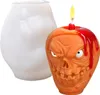 Stampo per candele di Halloween, Halloween, teschio Anteprima dell’immagine prodotto 1