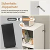 COSTWAY Bücherregal mit 6 Fächern, Standregal mit erhöhten Produktbild-Vorschau 6