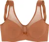 PETITE FLEUR Entlastungs-BH schwarz+terracotta Größe 80 C Produktbild-Vorschau 3