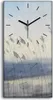 Wandkunst Leinwand Bild Uhr 30x60 Gemälde Abstrakte Winter Produktbild-Vorschau 1