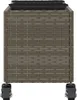 vidaXL květináč s kolečky 3 květináče šedý 107x32x38 cm Náhled obrázku produktu 6