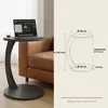 Carenza Home Beistelltisch C-Form Anthrazit, Sofatisch mit Produktbild-Vorschau 3