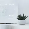 Keramik Blumentopf Schale weiß 14 cm, glasiert glänzend, Produktbild-Vorschau 2