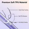 Custodia per ZTE Axon 60 / Blade V60 Paraurti trasparente Anteprima dell’immagine prodotto 6