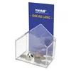 Spendenbox Haus Acryl, 13,8 x 9 x 12,5 cm, HMF 46911 Produktbild-Vorschau 3