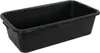 A black rectangular tub is shown against a white background. Náhľad obrázku produktu