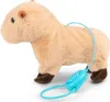Peluche Capybara Animigos avec laisse et fonction de marche Voir les images du produit 6