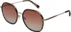 Lunettes de soleil pour femme Longchamp LO163S Or Voir les images du produit 1