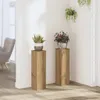vidaXL Support pour plantes 2 pcs. Chêne Artisan 17x17x60 Voir les images du produit 9