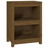 Bücherregal Honigbraun 50x35x68 cm Massivholz Kiefer Produktbild-Vorschau 1