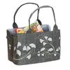 Gilde Tasche Lotus Laser hellgrau/dunkelgrau H: 26 cm B: 25 Produktbild-Vorschau 3