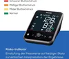 A blood pressure monitor with a legend explaining risk indicators. Podgląd zdjęcia produktu