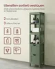 VASAGLE Hochschrank Badezimmer, Badezimmerschrank schmal, 2 Produktbild-Vorschau 5