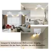 ZMH LED Deckenlampe Weiss Deckenleuchte 2 Flammig GU10 Produktbild-Vorschau 4