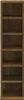 vidaXL Polička na CD Smoked Oak 21x20x88 cm odvodený Náhľad obrázku produktu 5
