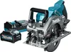 A cordless circular saw with a battery and charger, displayed on a white background. Produktbild-Vorschau