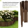 Garronda Beeteinfassung Holz Rollzaun Gartenzaun Produktbild-Vorschau 4