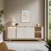 Kommode FLORENCE 3D1W mit LED-Beleuchtung, Eiche geölt / Produktbild-Vorschau 2