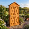 Werkzeugschrank aus Holz, ca. 88 x 45,5 x 168 cm, braun Produktbild-Vorschau 9